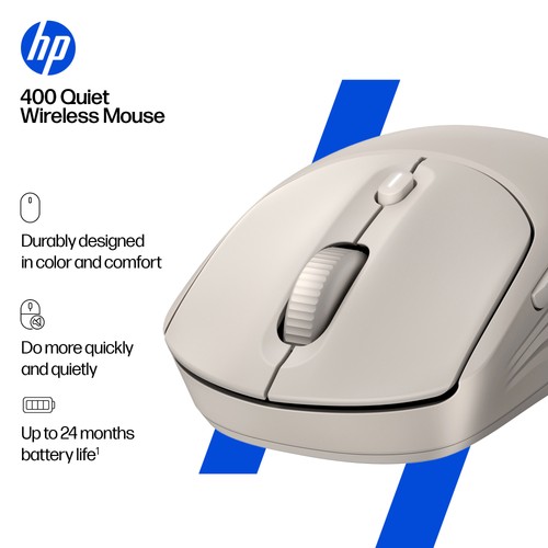 400 quiet wireless - quiet, mouse